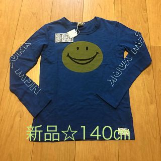 エフオーキッズ(F.O.KIDS)のFOキッズ☆ニコちゃんロンT(Tシャツ/カットソー)