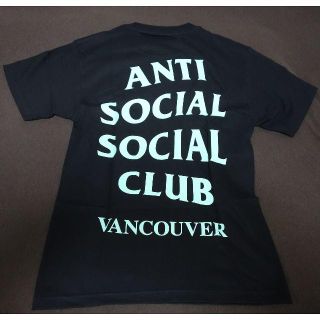 アンチ(ANTI)のAntiSocialSocialClub 2018ss Tシャツ S 黒 VAN(Tシャツ/カットソー(半袖/袖なし))