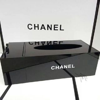 シャネル(CHANEL)のシャネルティッシュケース小物入れ付き(ティッシュボックス)