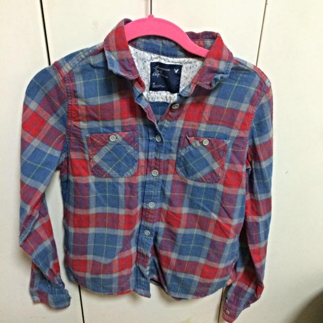 American Eagle(アメリカンイーグル)のAe チェックシャツ レディースのトップス(シャツ/ブラウス(長袖/七分))の商品写真