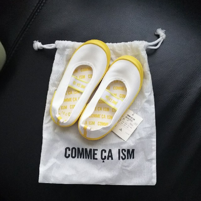 COMME CA ISM(コムサイズム)の【新品❤️】コムサイズム 上履 16㎝  キッズ/ベビー/マタニティのキッズ靴/シューズ(15cm~)(スクールシューズ/上履き)の商品写真