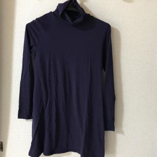 タートルネックロングＴシャツ(Tシャツ/カットソー(七分/長袖))