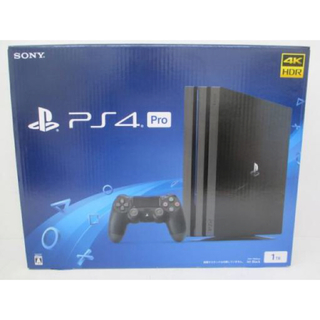 プレイステーション4(PlayStation4)のPS4 Pro本体 CUH-7100BB 黒 1TB 美品(家庭用ゲーム機本体)