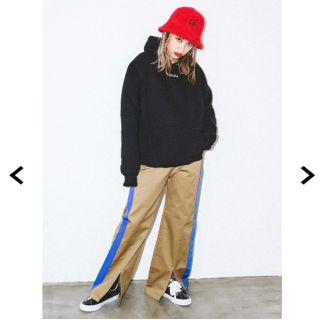 エックスガール(X-girl)のX-girl パンツ LINED WORK PANTS(カジュアルパンツ)