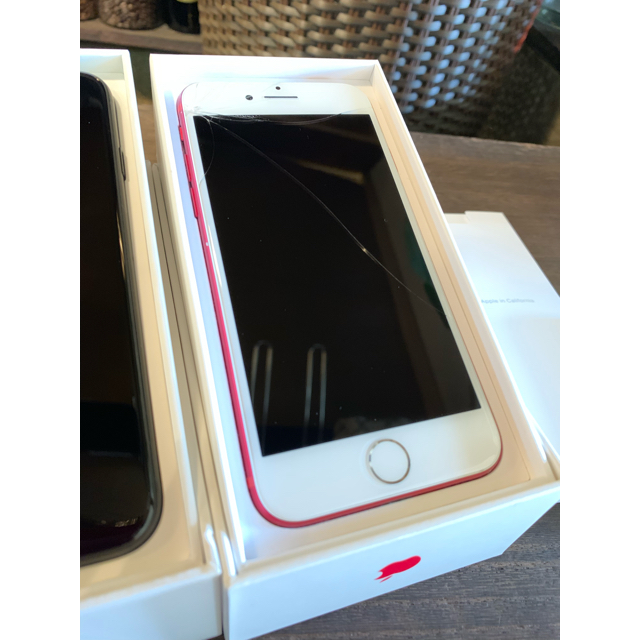 Apple(アップル)のりんごの木様専用 iPhone7 128GB RED SIMフリー スマホ/家電/カメラのスマートフォン/携帯電話(スマートフォン本体)の商品写真