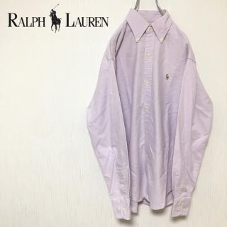 ラルフローレン(Ralph Lauren)のpemo様ご購入用 90s 古着 ラルフローレンスポーツ BDシャツ 薄紫(シャツ)