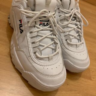 未使用 フィラ FILA F5111 スニーカー ダッドシューズ 24.5cm