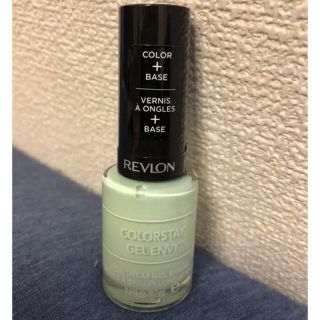 レブロン(REVLON)の新品未使用！  レブロン カラーステイジェル マネキュア 淡いグリーン(マニキュア)