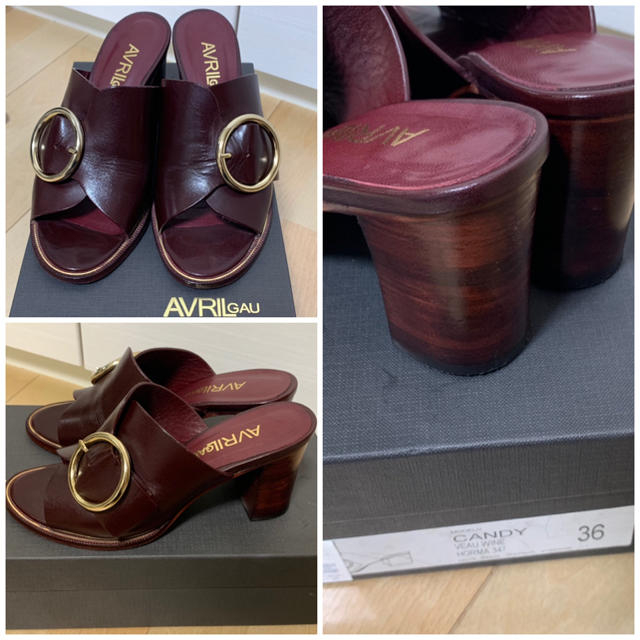 IENA(イエナ)のIENA購入 AVRIL GAU バックルサンダル 美品 36 レディースの靴/シューズ(サンダル)の商品写真