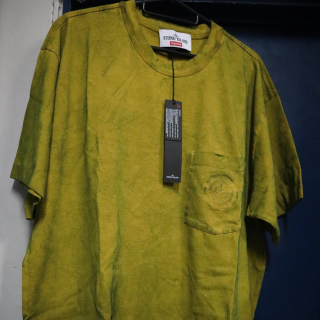 Supreme - 【L】supreme stone island pocket teeの通販 by ミニオン ...