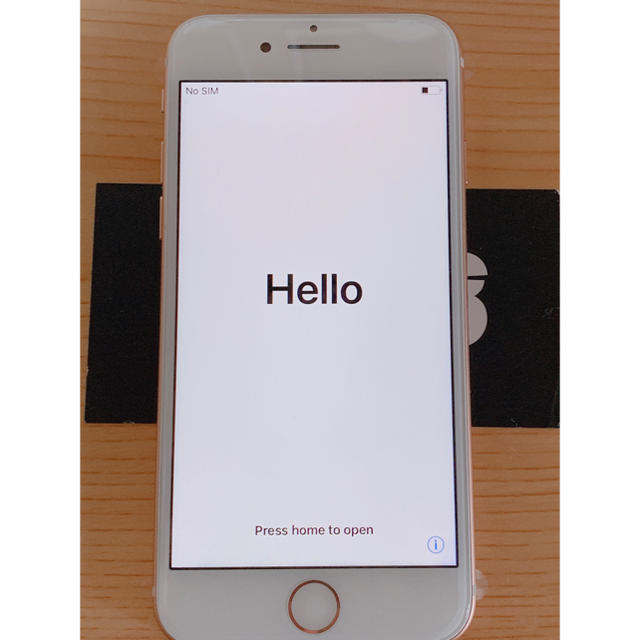 iPhone 8plus 本体 交わり ピンクゴールド iPhone 8plus 本体 交わり ピンクゴールド