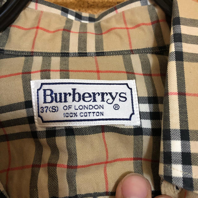 BURBERRY(バーバリー)の良品 90s old Burberrys ノバチェック シャツ 37 S メンズのトップス(シャツ)の商品写真