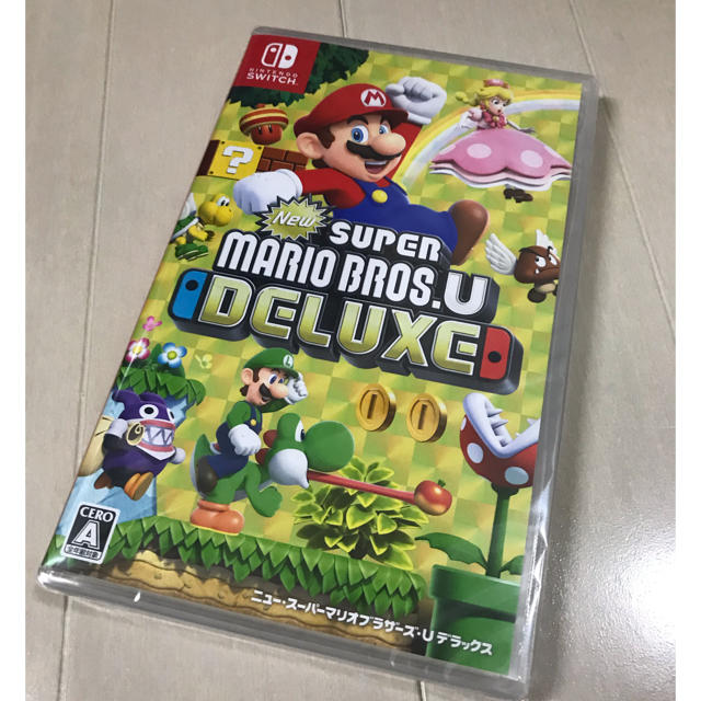 新品 未開封 任天堂 スイッチ ニュースーパーマリオブラザーズ U デラックス