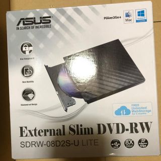 エイスース(ASUS)のASUS DVD-RW(PC周辺機器)