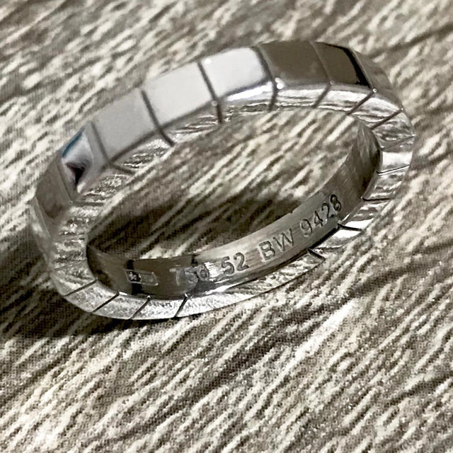 Cartier(カルティエ)のカルティエ ラニエール リング 指輪 K18 750WG 52  12号  レディースのアクセサリー(リング(指輪))の商品写真