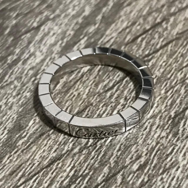 Cartier(カルティエ)のカルティエ ラニエール リング 指輪 K18 750WG 52  12号  レディースのアクセサリー(リング(指輪))の商品写真