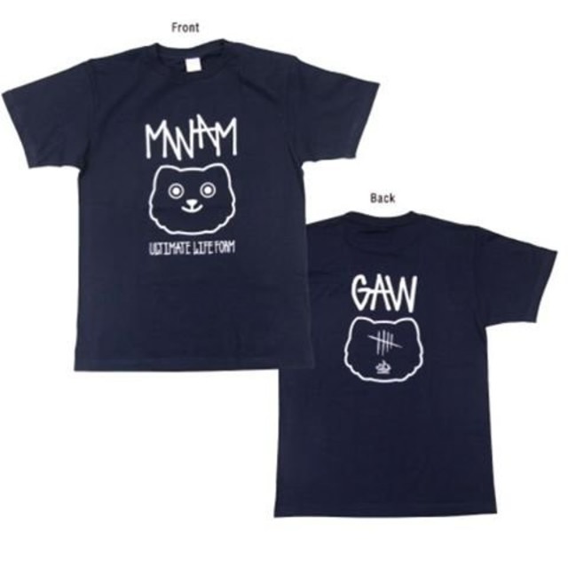 MAN WITH A MISSION(マンウィズアミッション)のMAN  WITH　A  MISSION✳おだやかTシャツ エンタメ/ホビーのタレントグッズ(ミュージシャン)の商品写真