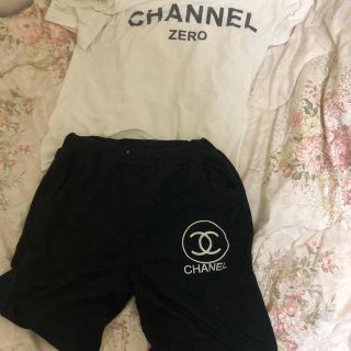 シャネル(CHANEL)のセットアップ(Tシャツ/カットソー(半袖/袖なし))