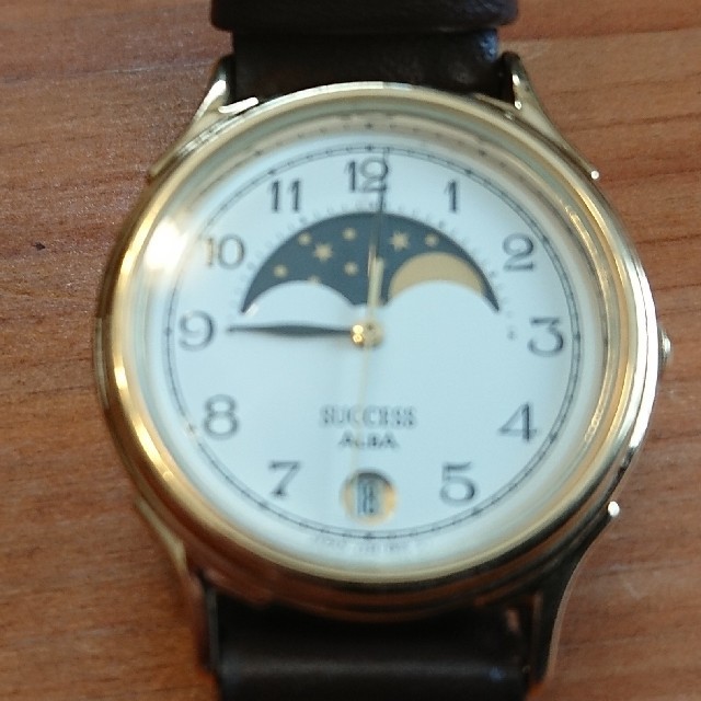 ALBA(アルバ)のSEIKO ALBA  SUCCESS   ムーンフェイズ メンズの時計(腕時計(アナログ))の商品写真