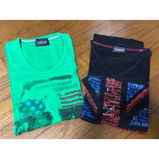 ニコルクラブフォーメン(NICOLE CLUB FOR MEN)のNICOLE  シャツ2枚セット(Tシャツ/カットソー(半袖/袖なし))