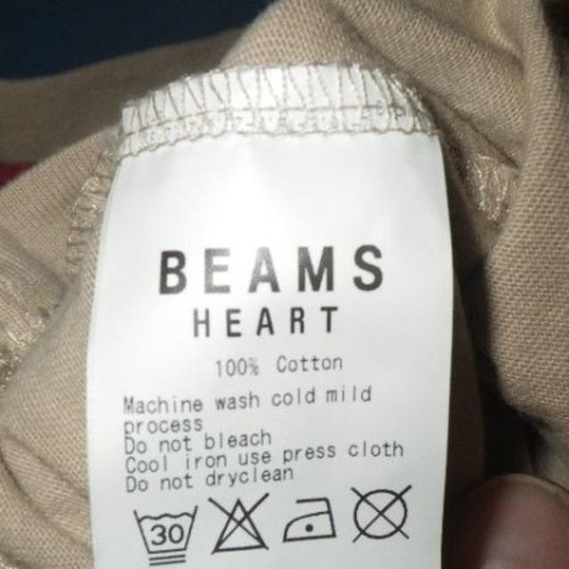 BEAMS(ビームス)のz9435BEAMS HEART★ビームス★ボーダー7分丈Tシャツ★人気 レディースのトップス(Tシャツ(長袖/七分))の商品写真