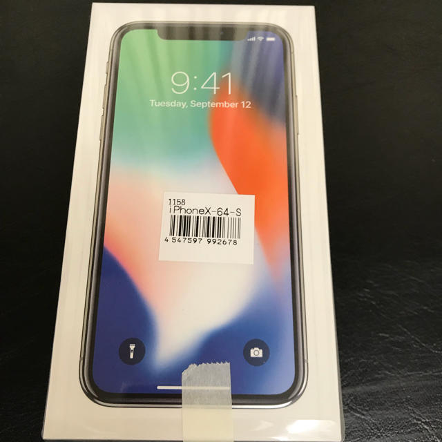 iPhone X 64GB docomo 新品未使用