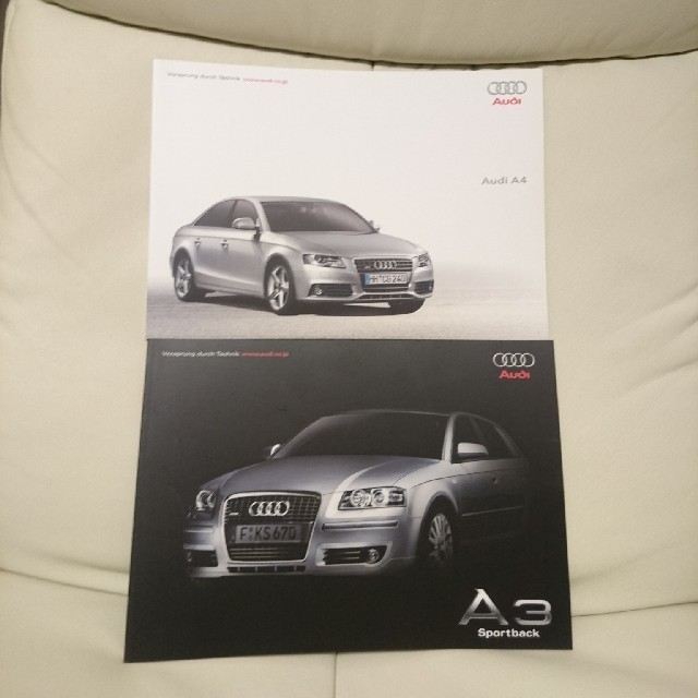 AUDI(アウディ)のアウディ A3 A4  カタログ 自動車/バイクの自動車(カタログ/マニュアル)の商品写真