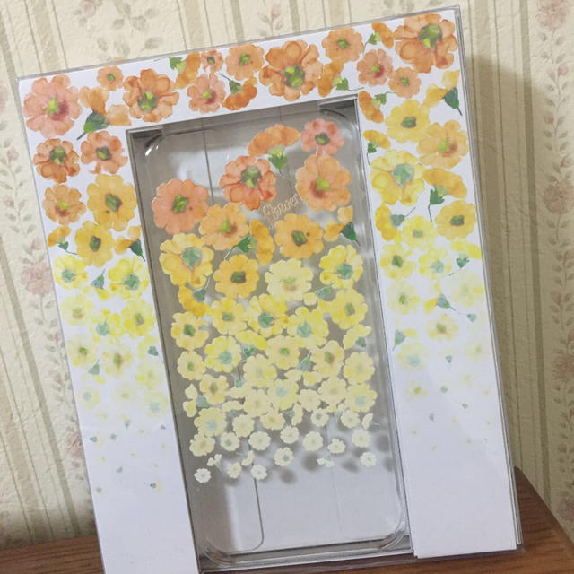 flower(フラワー)のフラワーiPhone6ケース スマホ/家電/カメラのスマホアクセサリー(モバイルケース/カバー)の商品写真