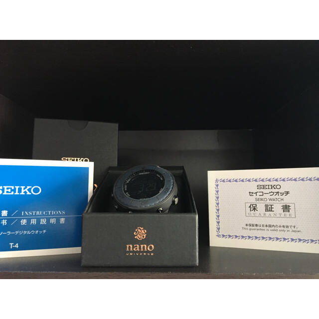 SEIKO(セイコー)のSEIKO プロスペックス ナノユニバース別注 メンズの時計(腕時計(デジタル))の商品写真