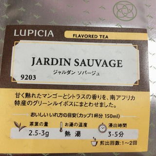 ルピシア(LUPICIA)のLUPICIA ジャルダン ソバージュ(茶)