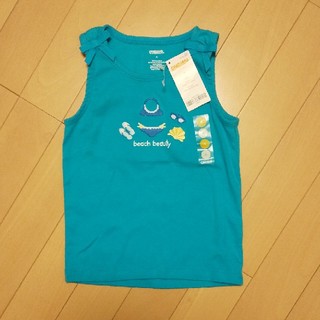 ジンボリー(GYMBOREE)の新品タグ付き GYMBOREE ノースリーブ カットソー 4T(Tシャツ/カットソー)