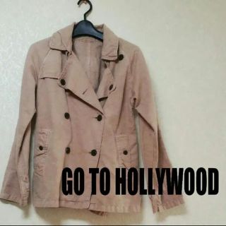 ゴートゥーハリウッド(GO TO HOLLYWOOD)のGO TO HOLLYWOOD/size145コットンリネンジャケット(ジャケット/上着)