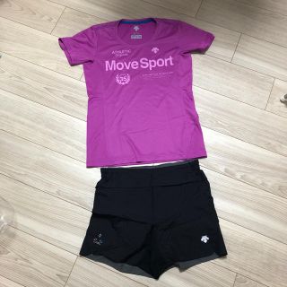 デサント(DESCENTE)のタイタン様専用DESCENTE move sport ランニングウエア(トレーニング用品)