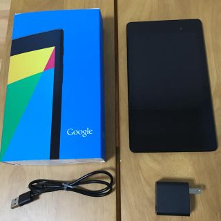 ネクサス7(NEXUS7)のGoogle Nexus7 2013 16GB Wi-Fiモデル ブラック(タブレット)