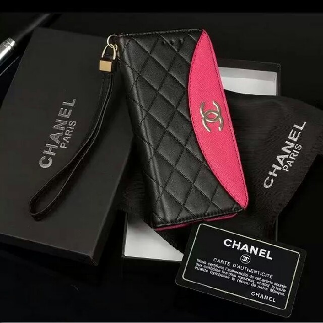 CHANEL - 新品! CHANEL 携帯ケース アイフォンケースの通販 by chbfgas4's shop｜シャネルならラクマ