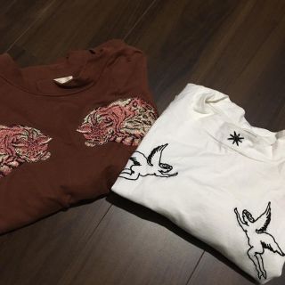 ディディジジ(didizizi)のdidizizi 刺繍 トップス  セット(Tシャツ(半袖/袖なし))