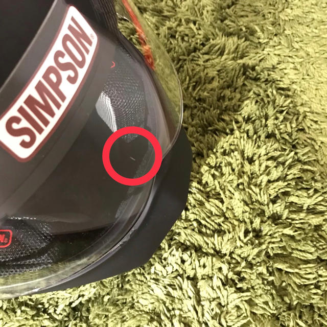 SIMPSON(シンプソン)のアクア様専用 SIMPSON シンプソン SUPER BANDIT13 自動車/バイクのバイク(ヘルメット/シールド)の商品写真