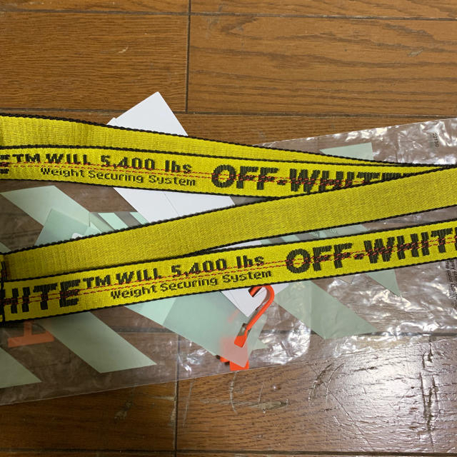 off-white インダストリアルベルトミニ 最終値下げ早い者勝ち！ - ベルト