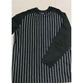 ザラ(ZARA)のZARA カットソー ストライプ Mサイズ (Tシャツ/カットソー(七分/長袖))