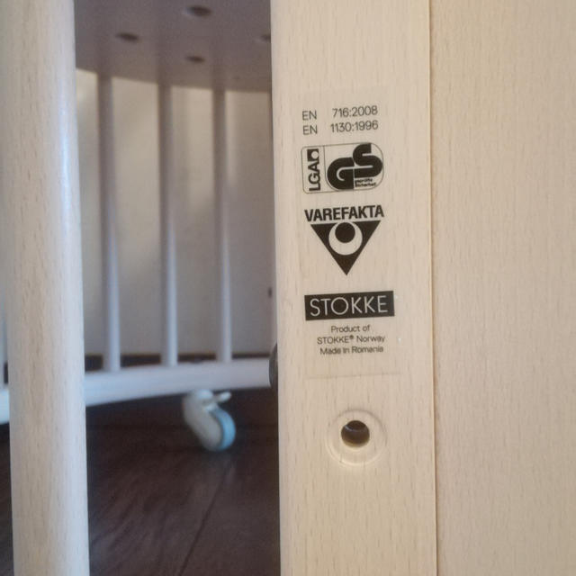 【美品】STOKKE ストッケ スリーピー ベビーベッド フルセット直接渡し可能 キッズ/ベビー/マタニティの寝具/家具(ベビーベッド)の商品写真