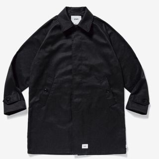 WTAPS ダブルタップス ステンカラーコート 3＝L ブラック