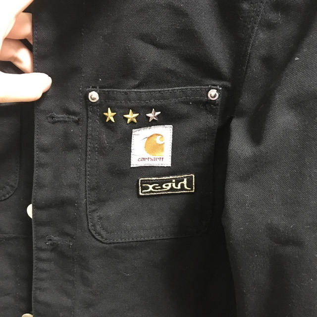 carhartt(カーハート)のX-GIRL × carhatt ワークジャケット レディースのジャケット/アウター(その他)の商品写真