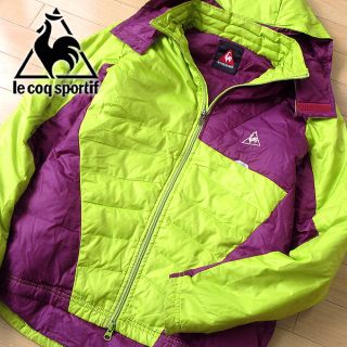 ルコックスポルティフ(le coq sportif)の美品 Mサイズ ルコックスポルティフ メンズ ダウンジャケット(ダウンジャケット)