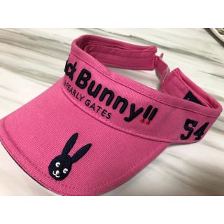 パーリーゲイツ(PEARLY GATES)のJack bunny サンバイザー(サンバイザー)