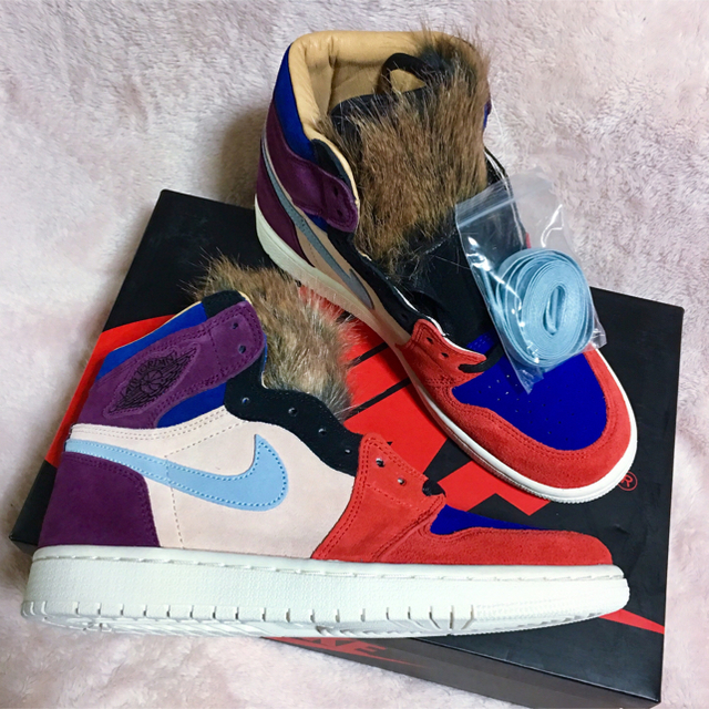 NIKE(ナイキ)のNIKE AIR JORDAN 1 ALEALI MAY レディースの靴/シューズ(スニーカー)の商品写真