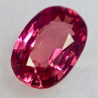 高貴な"蓮花色" 0.39ct 天然 パパラチア サファイア ルース 鑑別付(リング(指輪))