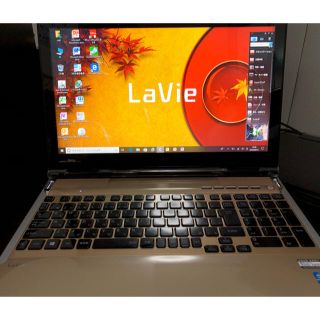 エヌイーシー(NEC)のNEC lavie タッチパネル 新品SSD Core i7(ノートPC)