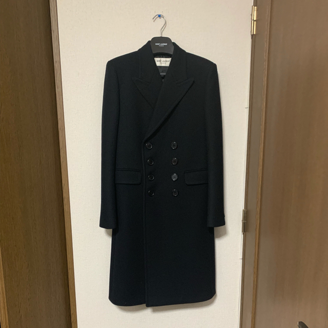 14aw saint laurent paris チェスターコート 48