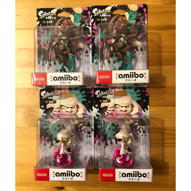 amiibo ヒメ イイダ セット ×2 amiibo ヒメ イイダ セット ×2