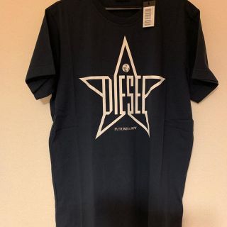 ディーゼル(DIESEL)の値引き不可！大人気TシャツネイビーMサイズ！新品未使用品(Tシャツ/カットソー(半袖/袖なし))